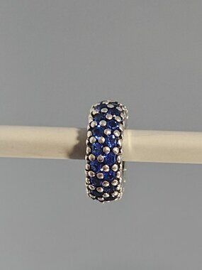 Authentic Pandora Retired Inspiration Within Spacer Blue Crystal – 791359NCB